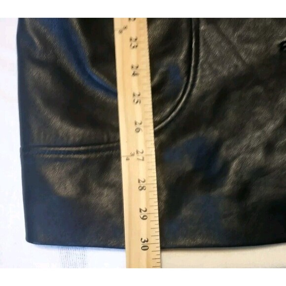 IZZI  LEATHER Black jacket large (298 of 300) Rn 38843 - Picture 16 of 16